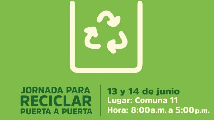 Reciclaje puerta a puerta.