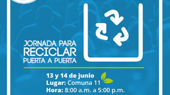 ¡Reciclaje Puerta a Puerta! Comuna 11