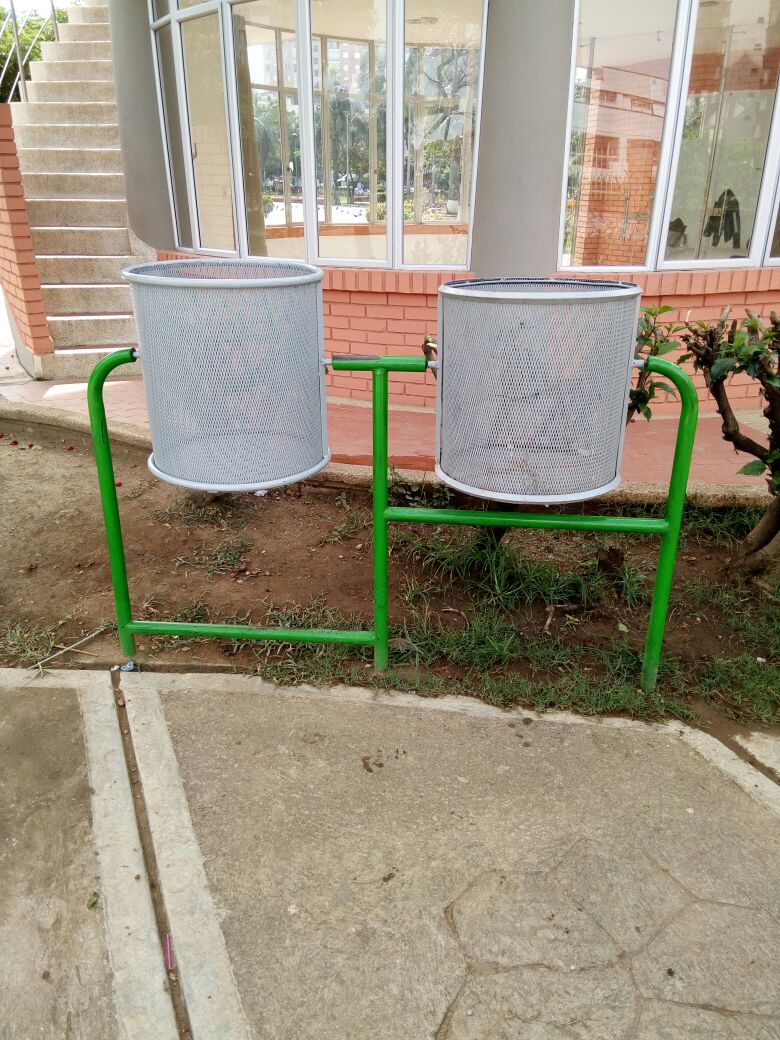 Cestas para “Mantener” la cultura ciudadana en el Parque “Las Cigarras”