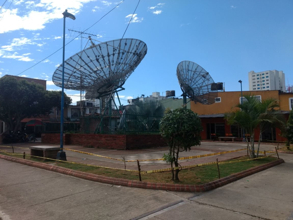 Plazoleta del barrio El roció, recibió instalación de prado japonés.