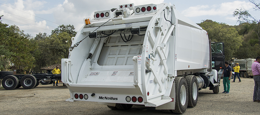 La EMAB comprará nuevos vehículos recolectores de basura